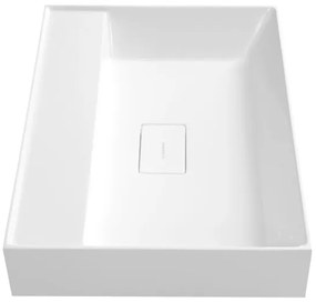 Sapho - Lavabo sospeso GODIVA 58x44 cm marmo/bianco