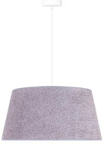 Duolla - Lampadario a sospensione con filo BOUCLE 1xE27/15W/230V diametro 50 cm grigio