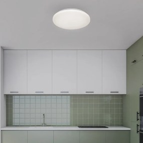 Plafoniera LED Zero Ø 49.5 cm bianco IP20 bianco naturale, 3800 lumen MANTRA