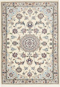 Nain Tappeto 70 x 90 Beige (Iran) Annodato A Mano
