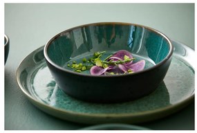 Ciotolina verde/nera in gres Gastro Green/Black – Bitz