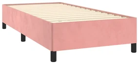 Giroletto rosa 100x200 cm in velluto