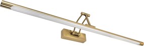 Applique da bagno LED SWE024-1W 80cm Brush Gold