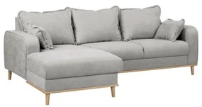 Divano angolare grigio chiaro (angolo sinistro) Beata - Ropez