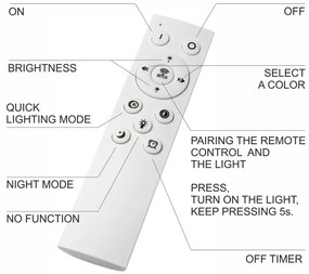 Brilagi-Luce LED dimmerabile WOODY FRAME LED/24W/230V quercia 30x30 cm IP44 + +TC