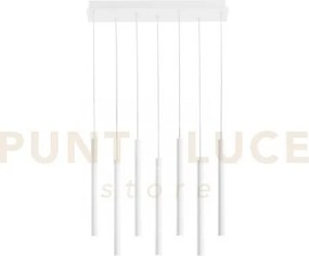 Lampadario a sospensione led pype bianca 35w 3290lm cct 3000 4000 6...