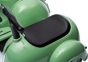 Piaggio Vespa con Sidecar Small Elettrica 6V per Bambini Verde...
