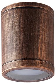 Prezent 48333 - Lampada da esterno MOPTI 1xE27/12W/230V bronzo IP54