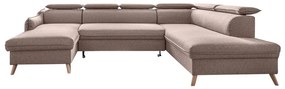 Divano letto angolare beige (angolo destro) Sweet Harmony - Miuform