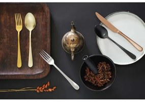 Set di posate in acciaio inox AUSTIN, 24 pezzi, dorate