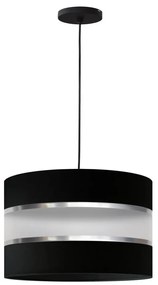 Lampadario su filo HELEN 1xE27/15W/230V nero