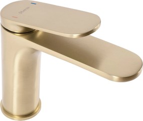 Rubinetto da lavabo Rea Marco Brush Gold low