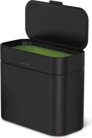 Contenitore per rifiuti compostabili nero opaco 4 l - simplehuman