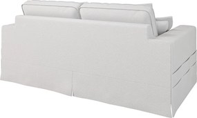 Divano bianco 196 cm Nora – Ropez