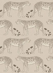 Cole & Son Carta da parati Leopard Walk - Stone