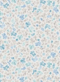 Tapete Feather Flora von Paint & Paper - Constantia Blue