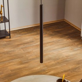 SIGMA Lampada a sospensione Sopel 1, dritta, nera