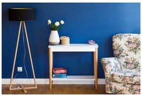 Consolle bianca , larghezza 85 cm Ashme - Ragaba