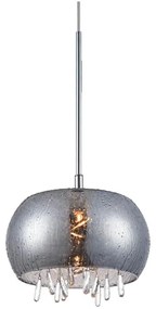 LUXERA 46091 - Lampadario a sospensione con filo ATMOSPHERA 1xE9/7W/230V