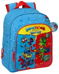 Zaino Scuola SuperThings Rescue force 27 x 33 x 10 cm Azzurro
