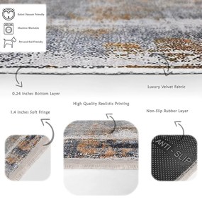 Tappeto grigio 160x230 cm - Mila Home