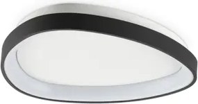 Gemini plafoneira 2900 lm 3000 k 24 w on-off nera