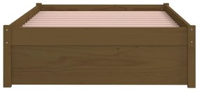 Giroletto miele in legno massello 90x190 cm 3ft single