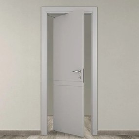 Porta rototraslante Clean grigio L 70 x H 210 cm sinistra