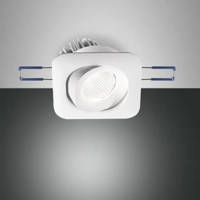 Fabas Luce -  Sigma-2 SQ FA LED  - Faretto ad incasso orientabile quadrato