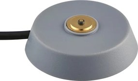 Nordlux - Lampada da tavolo ricaricabile dimmerabile per esterni ELLEN LED/2,8W/3,7V IP44 grigio