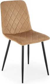 Sedia K525 velluto beige