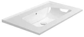 Ceramica Flaminia BLOOM lavabo 85 cm sospesa o su mobile in ceramica bianco