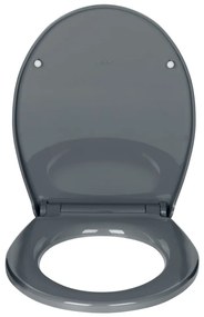 Sedile WC con chiusura Easy-Close (automatica) 37 x 44,5 cm Ostuni – Wenko