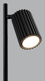 Lampada da tavolo nera (altezza totale 43 cm) Gleam – Sollux