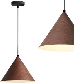Lampada da soffitto APP1443-1CP DARK WOOD