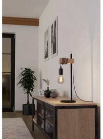 Eglo 43515 - Lampada da tavolo TOWNSHEND 1xE27/10W/230V