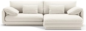 Divano angolare bianco (angolo destro) Torino - Micadoni Home