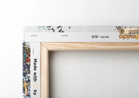 Stampa su tela – Panorama astratto della città