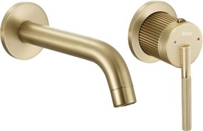 Rubinetto da parete Rea Argon Gold Brush + BOX