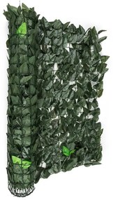 blumfeldt Fency Dark Leaf Recinto Privacy Antivento 300x100 cm Mix Verde Scuro