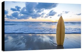 Stampa su tela Surf, multicolore 90 x 135 cm
