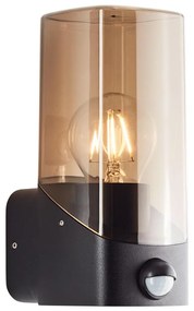 Brilliant - Applique da esterno con sensore MINOU 1xE27/10W/230V IP44
