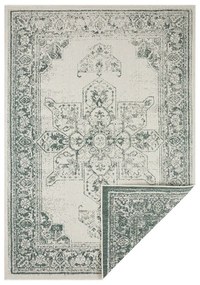 Tappeto da esterno verde e crema , 160 x 230 cm Borbon - NORTHRUGS