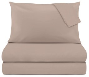 Completo letto matrimoniale tortora Sugar