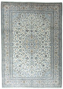 Kashan Tappeto 290x410 Beige (Iran) Annodato A Mano