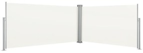 Tenda Da Sole Laterale Retrattile 160x600 Cm Crema /