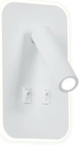 Luce Spot da parete a LED IRIS LED/14W/230V 3000K bianco