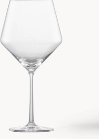 Set di 2 bicchieri da vino rosso in cristallo Pure