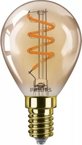Lampadina LED VINTAGE Philips P45 E14/3W/230V 2200K
