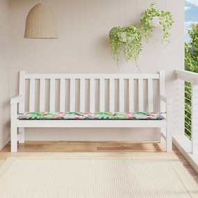 Cuscino Per Panca Da Giardino Multicolore 200x50x3cm İn Tessuto /